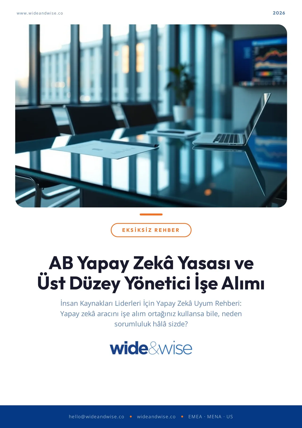 Türkiye'de İşe Alım: Uluslararası Şirketler için Kapsamlı Rehber · Ön izleme sayfası 1