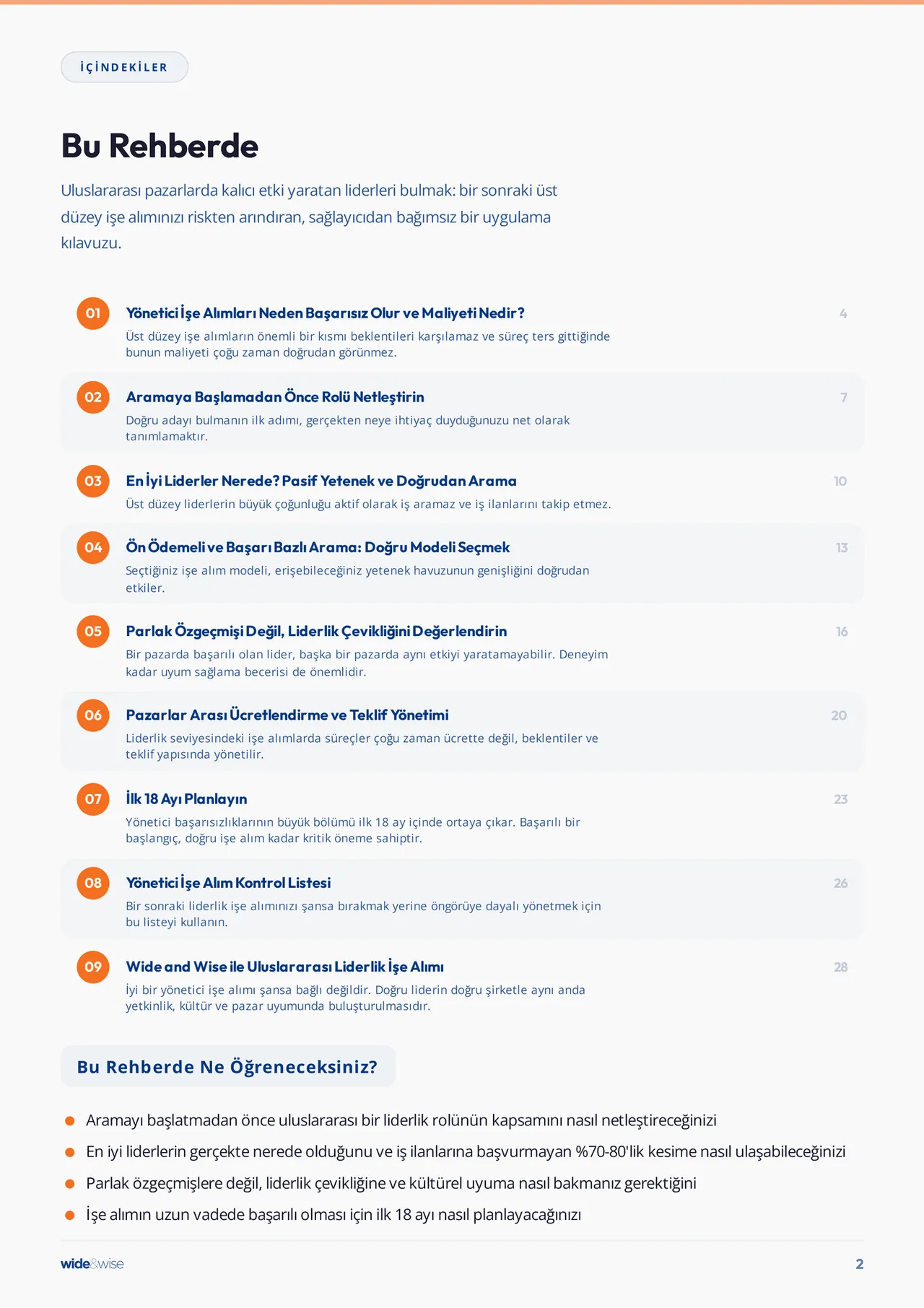The Executive Hiring Guide · Preview page 2