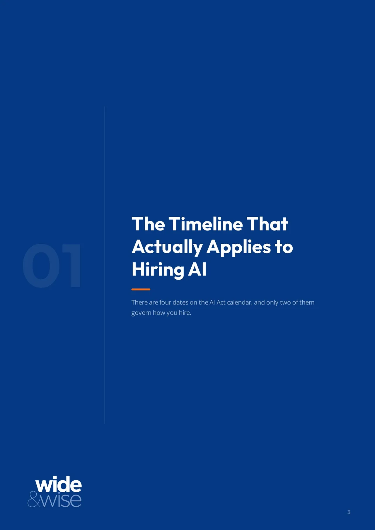 The EU AI Act and Executive Hiring · Preview page 3